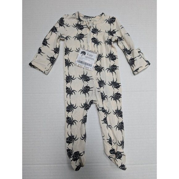 kate quinn Other - Kate Quinn Modal Zipper Footie Newborn Tarantula Spooky Halloween Spiders